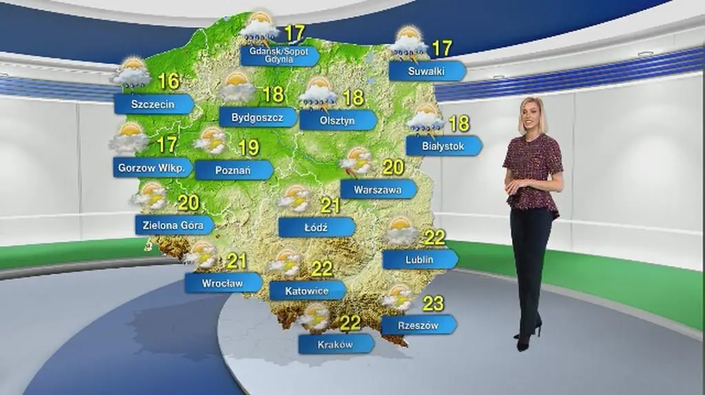Prognoza pogody na sobotę