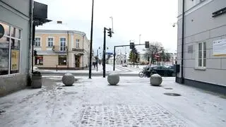 Pierwszy śnieg w Suwałkach