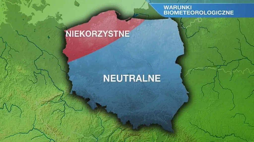 Warunki biometeorologiczne w czwartek