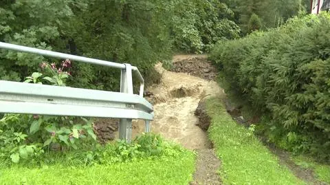 Na Podhalu trwa sprzątanie po powodzi