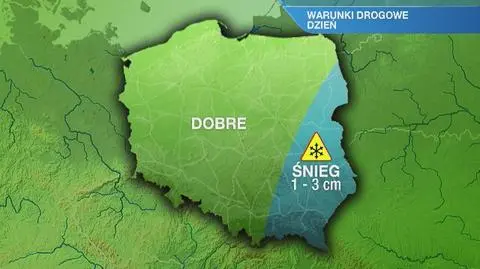 Warunki drogowe w sobotę