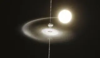 Pulsar PSR J1023+0038 "kradnący" materiał sąsiedniej gwiazdy