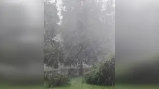 Gradobicie w Lublinie dzielnica Czechów