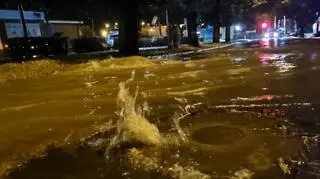 Ulewa w Gorzowie Wielkopolskim
