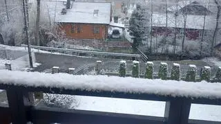 powrót zimy na Podkarpaciu
