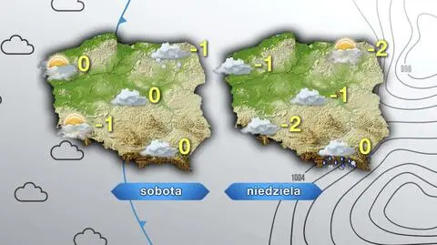 Kilkustopniowy mróz, śnieg, deszcz ze śniegiem. W weekend nieco się ociepli