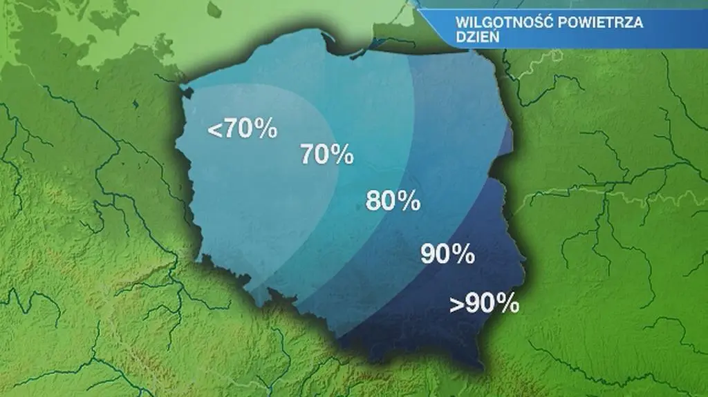 Warunki biometeorologiczne we wtorek