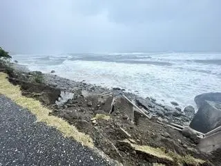 Skutki tajfunu Mawar