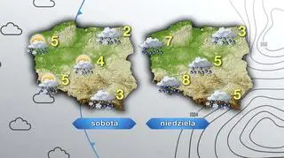 Prognoza pogody na sobotę i niedzielę