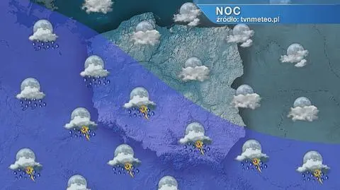 Prognoza pogody na noc