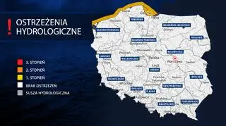 Ostrzeżenia hydrologiczne IMGW