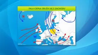 Sytuacja pogodowa nad Europą