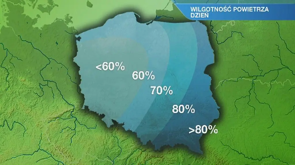 Warunki biometeorologiczne we wtorek