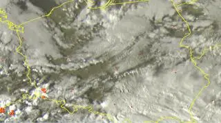 Wyładowania nad Polską w niedzielę