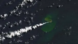 Nowa wyspa na Oceanie Spokojnym