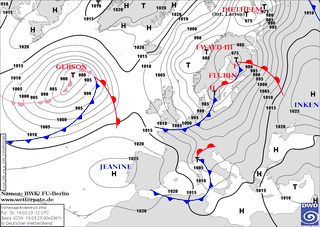 Polska w ciepłym wycinku niżu