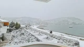 Grecja pod śniegiem