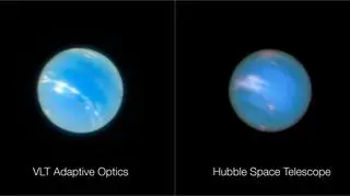 Neptun z VLT i Teleskopu Hubble'a