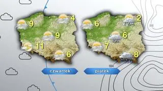 Prognoza pogody na czwartek i piątek