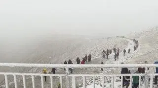 W Tatrach spadł śnieg