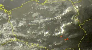 Wyładowania po godzinie 20.30