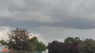 Tworzenie się trąby powietrznej