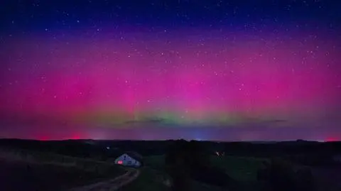 Zorza polarna zalśniła nad Polską