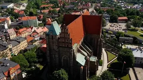 Strzegom z lotu ptaka