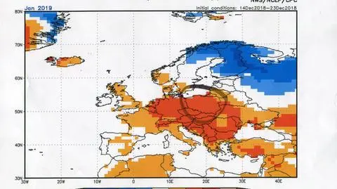 Styczeń może być cieplejszy niż według średniej wieloletniej