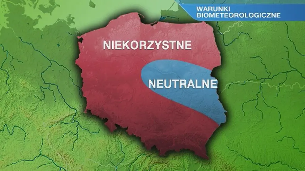 Warunki biometeo w czwartek