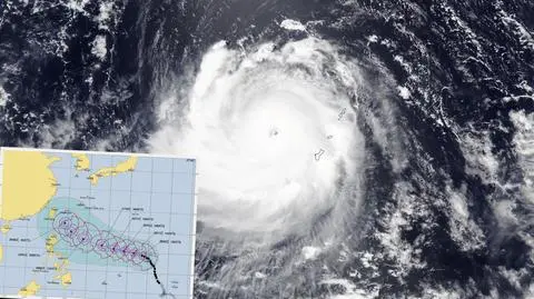 Tajfun Mawar przeszedł już przez Guam. Jednak wciąż jest niebezpiecznie