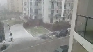 Grad i wiatr Warszawa Bemowo