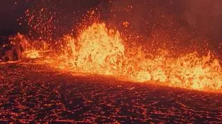 Erupcja Wulkanu na Islandii