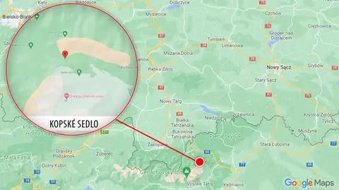 Mężczyzna wybierał się na Przełęcz pod Kopą