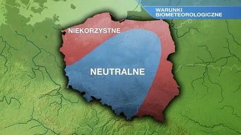 Warunki biometeo w niedzielę 12.12