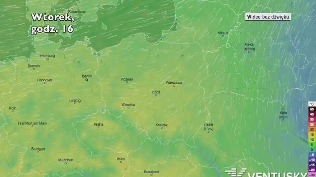 Temperatura w najbliższych dniach