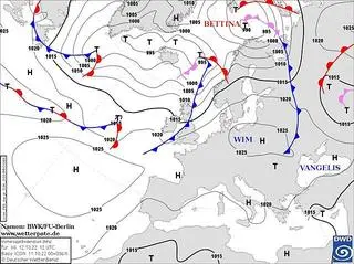 Sytuacja baryczna w środę 12.10
