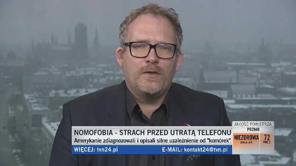 Rozmowa z Maciejem Dębskim na temat nadużywania telefonów komórkowych