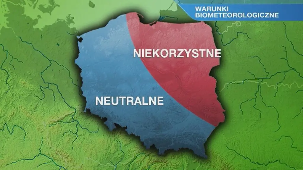 Warunki biometeo w czwartek