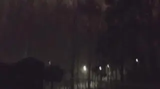 Burza z błyskawica w Gdyni i okolicach