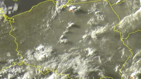 Wyładowania nad Polską, godz. 20