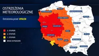Ostrzeżenia meteorologiczne na 19-21.07