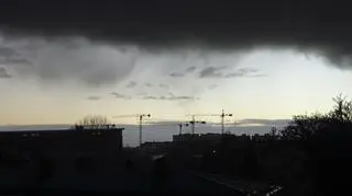 Burza śnieżna. Warszawa 14.01.2022
