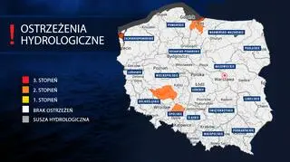 Alerty hydrologiczne IMGW