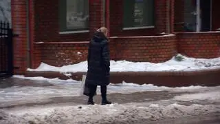 Gołoledź w Białymstoku