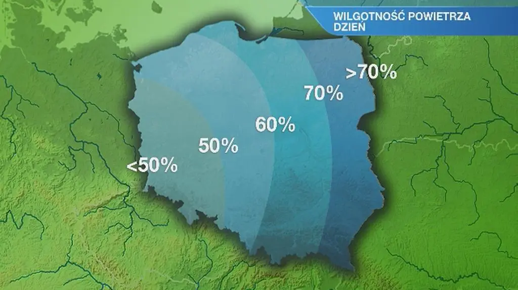 Warunki biometeorologiczne w środę