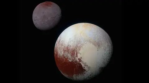 Pluton i Charon w obiektywie sondy New Horizons