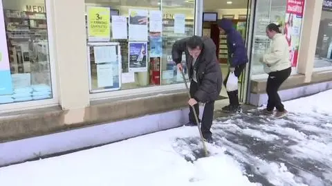 Zima wróciła do Francji