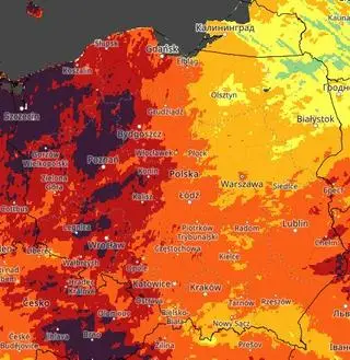 Zagrożenie pożarowe w Polsce