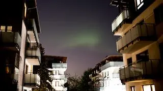 Zorza Polarna koło Piaseczna